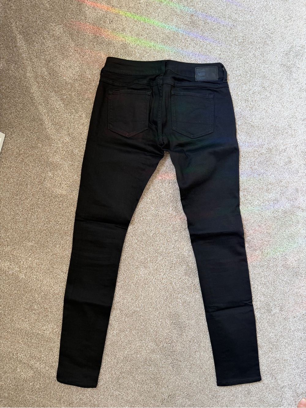 G Star Raw 3301 Low Waist Skinny jeans, 25x30, Black